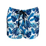 Women's Boardshorts - Sapphire Leaves
