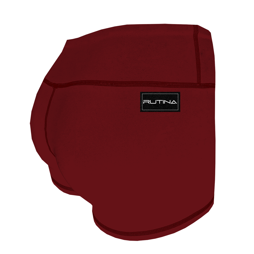 Performance Booty Shorts - Scarlet