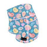 Performance Booty Shorts - Seashell Spectacle