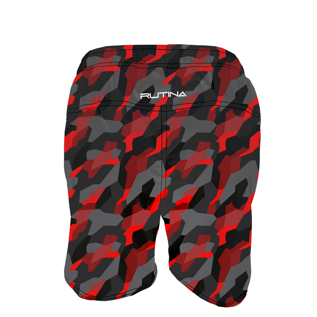 Men's Training Shorts - Shadowed Blaze