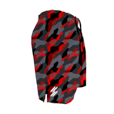 Men's Training Shorts - Shadowed Blaze