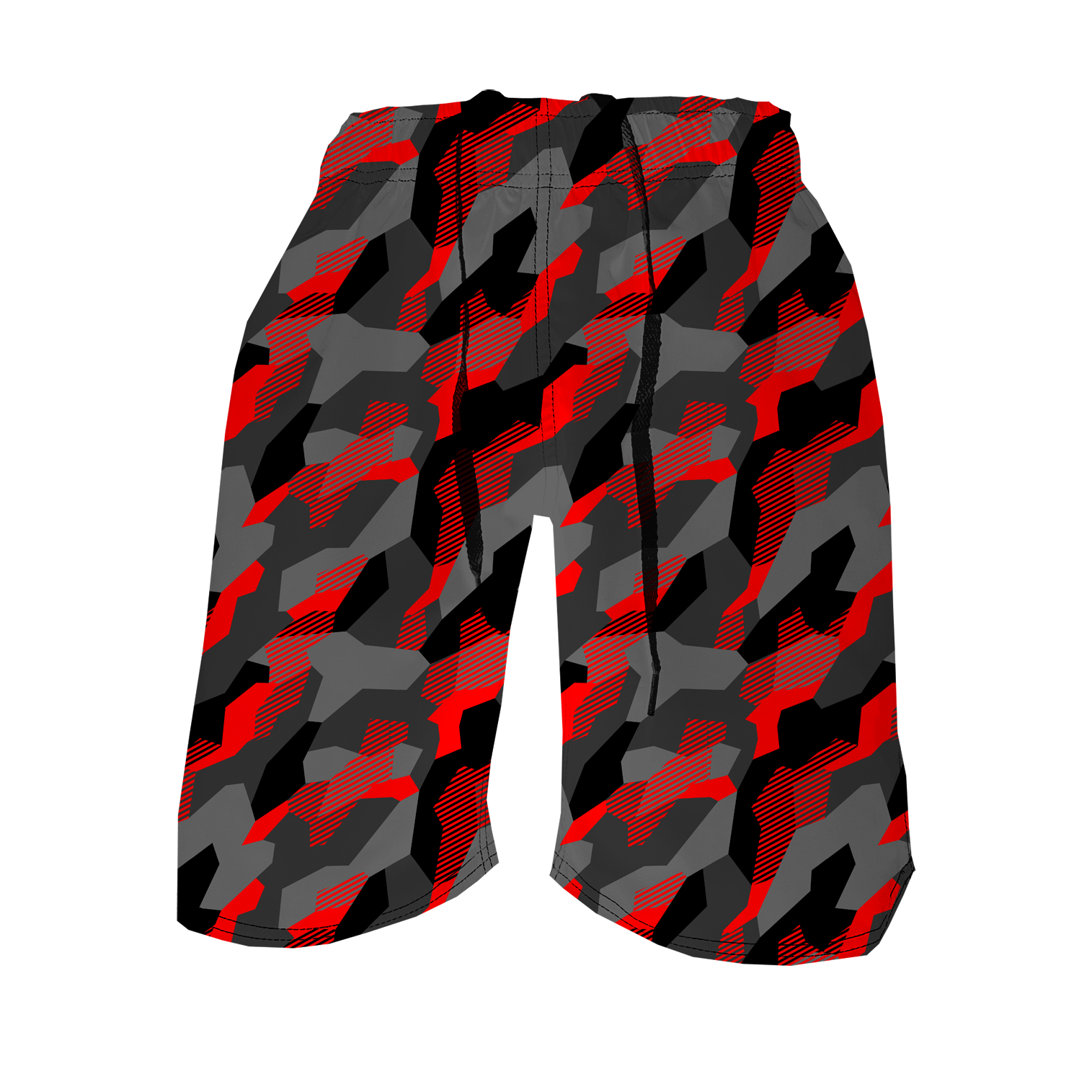 Men's Training Shorts - Shadowed Blaze Secondary image