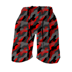 Men's Training Shorts - Shadowed Blaze