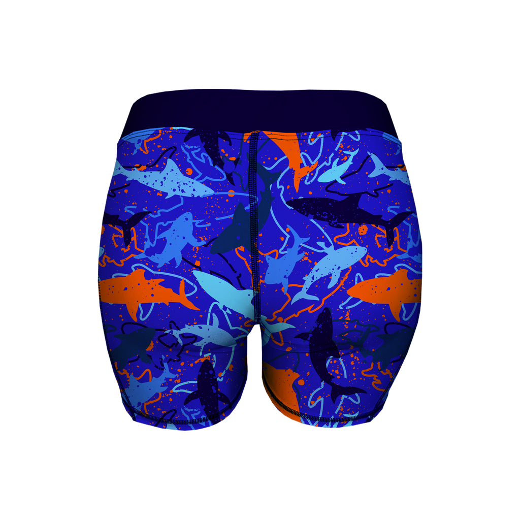 Men's Compression Shorts - Sharks
