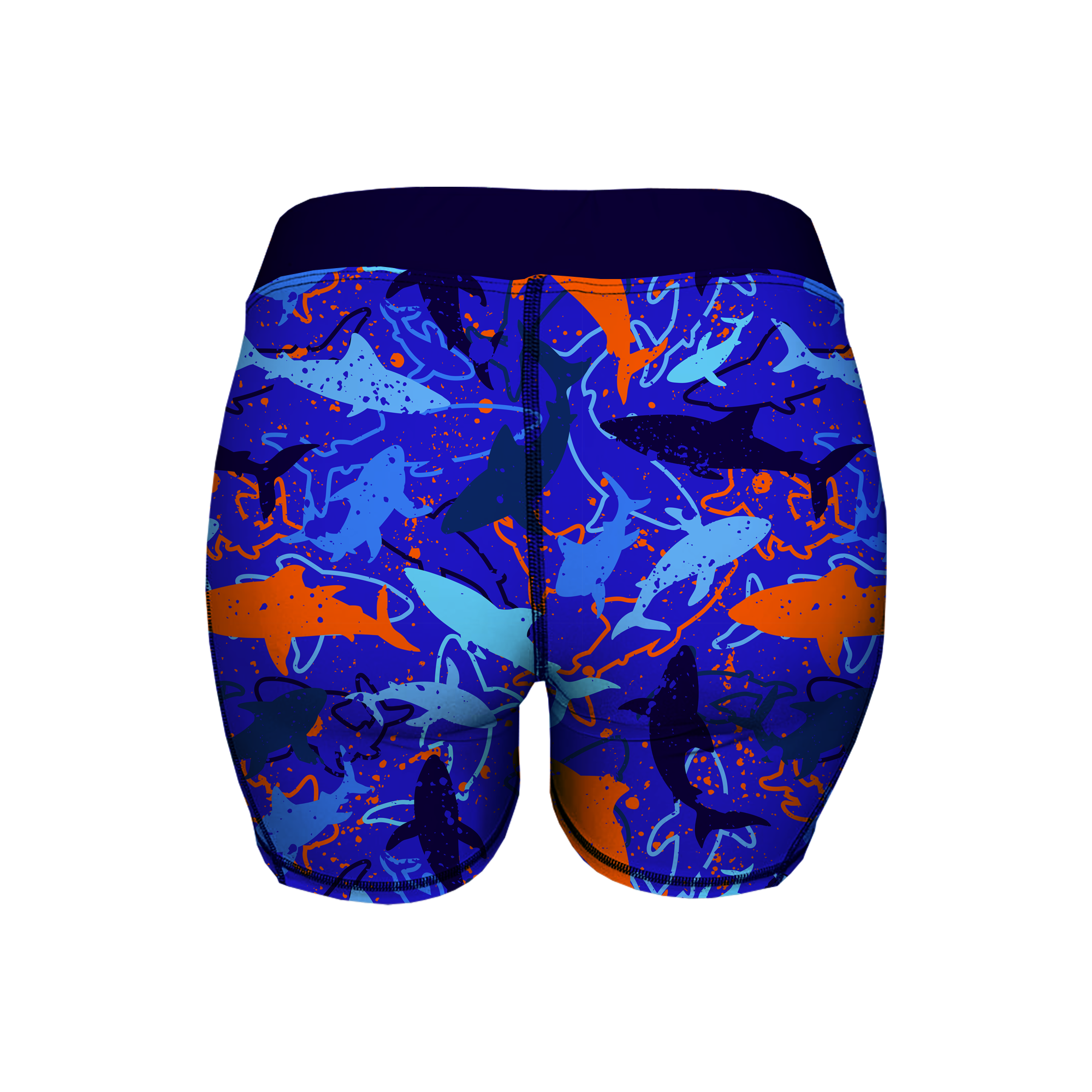 Men's Compression Shorts - Sharks