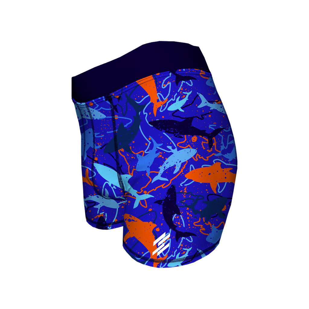 Men's Compression Shorts - Sharks