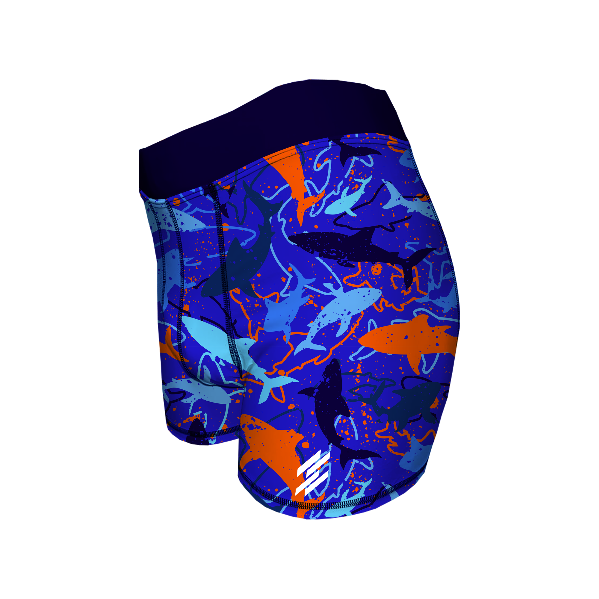 Men's Compression Shorts - Sharks