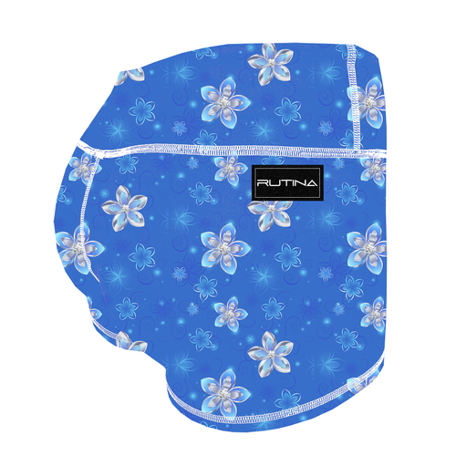 Performance Booty Shorts - Silver Bloom