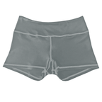 Performance Booty Shorts - Silver