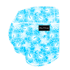 Performance Booty Shorts - Sky Bloom