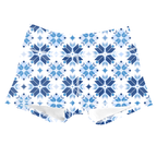 Performance Booty Shorts - Snow Globe Frost
