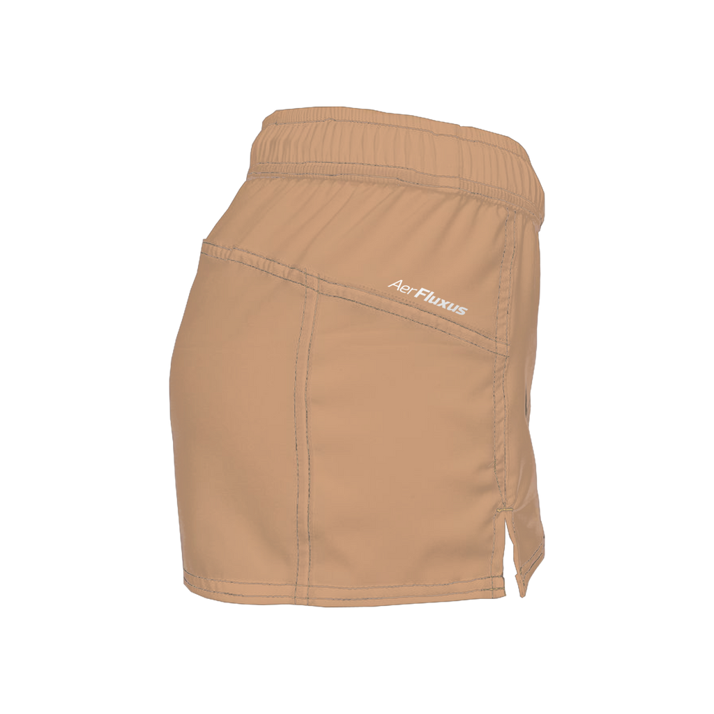 Women's Active Shorts - Beige