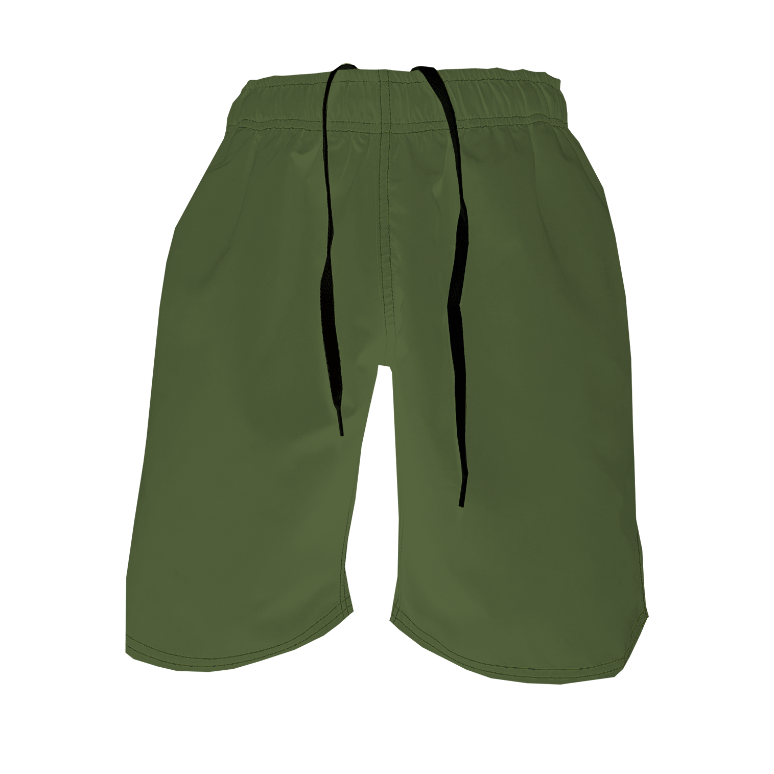 Men's Training Shorts - Olive Secondary image