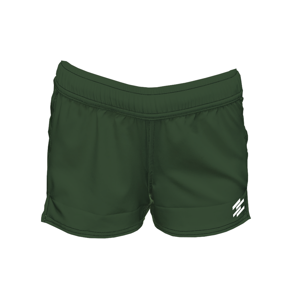 Women's Active Shorts - Olive