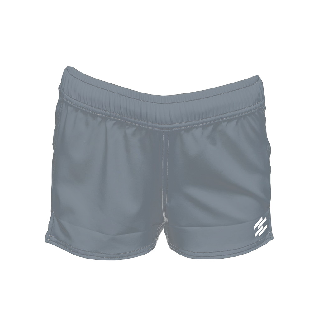 Women's Active Shorts - Silver