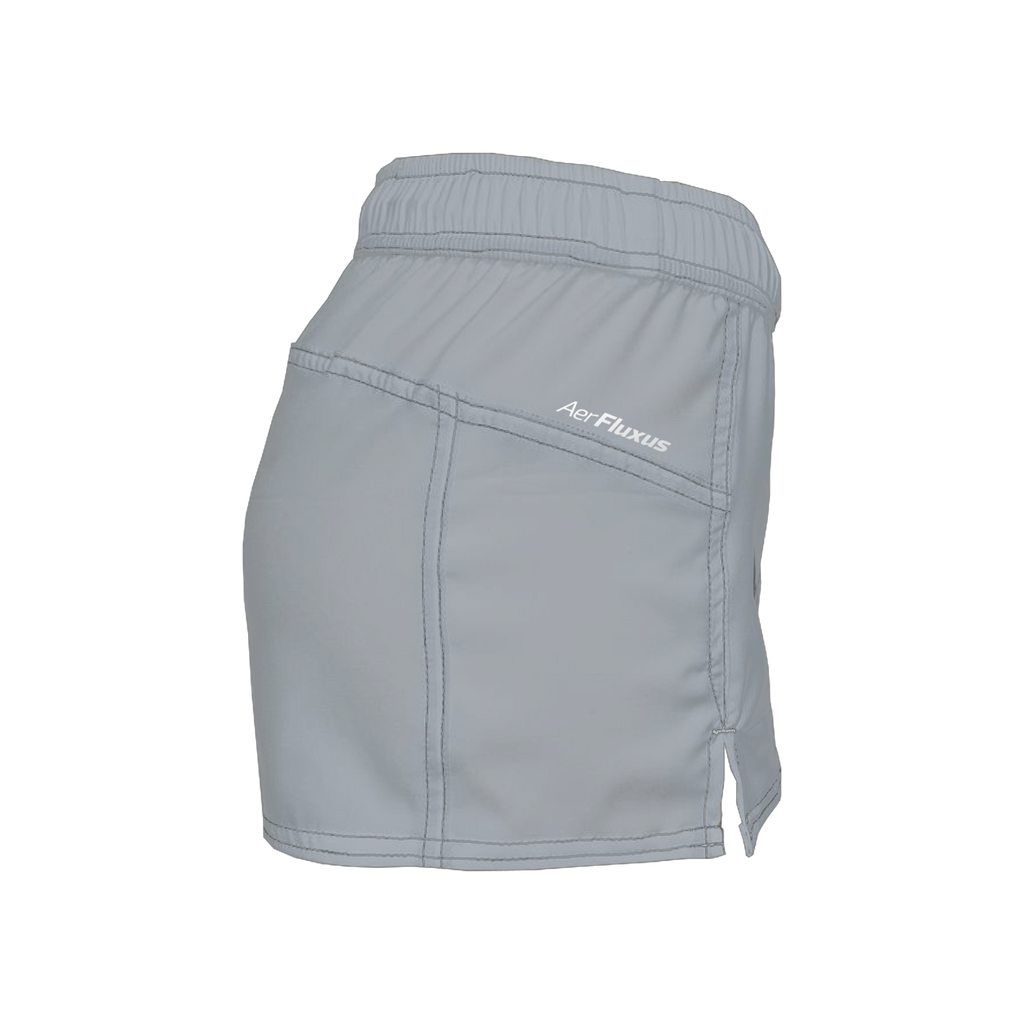 Women's Active Shorts - Silver