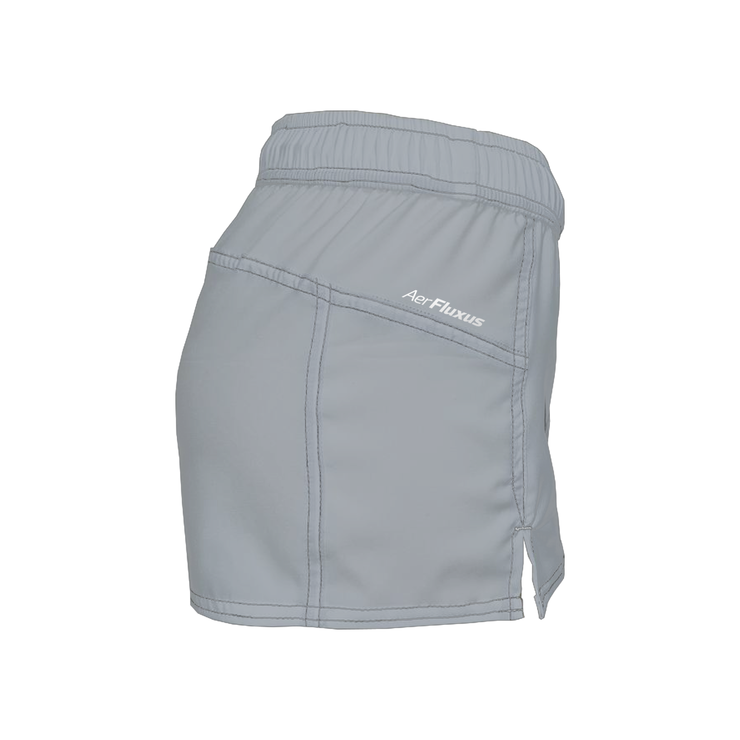 Women's Active Shorts - Silver