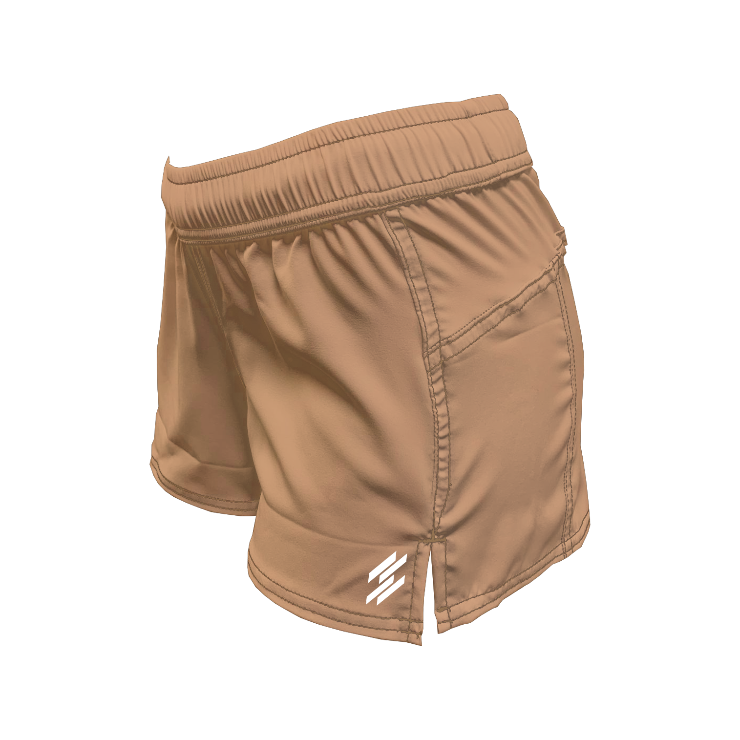 Women's Active Shorts - Beige Main image