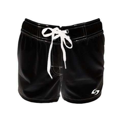 Women's Boardshorts - Black & White