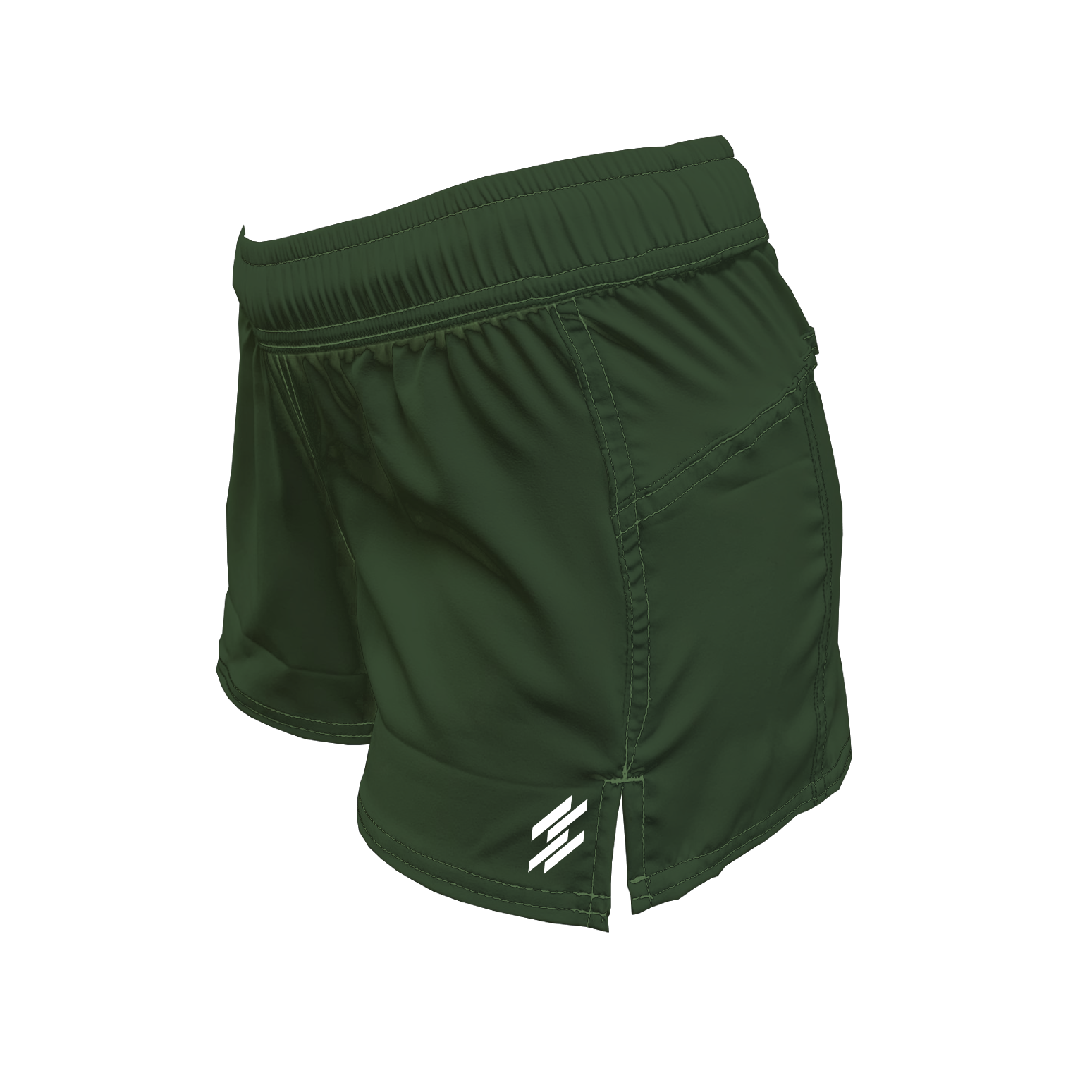 Women's Active Shorts - Olive Main image