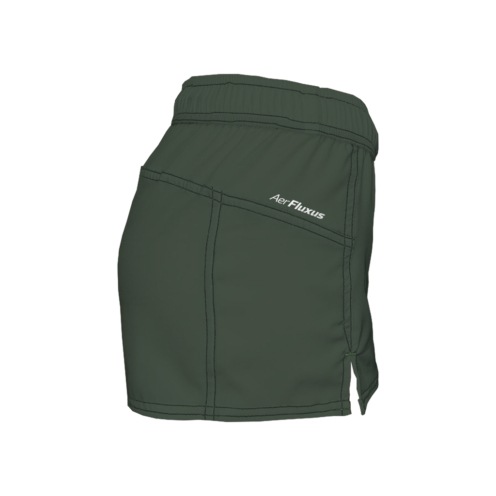 Women's Active Shorts - Olive