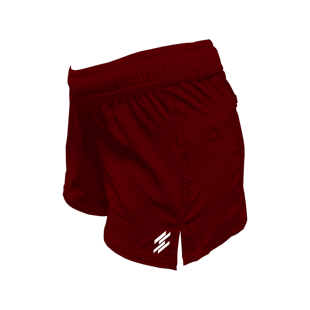 Women's Active Shorts - Scarlet