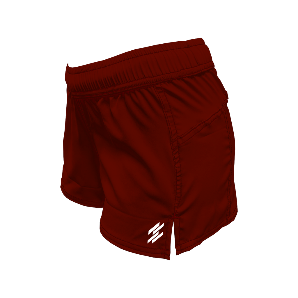 Women's Active Shorts - Scarlet