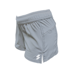 Women's Active Shorts - Silver