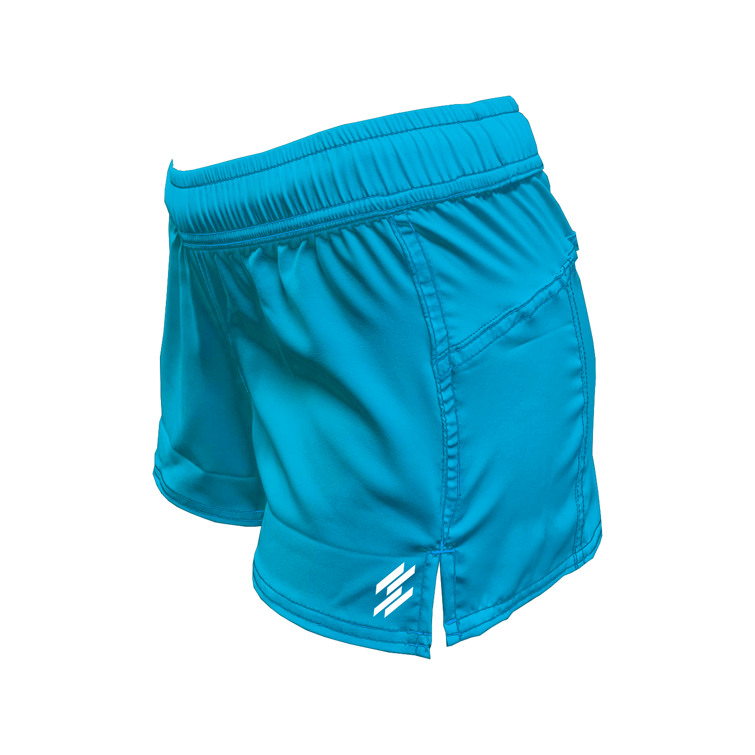 Women's Active Shorts - Turquoise Main image