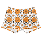 Performance Booty Shorts - Spooky Daisy