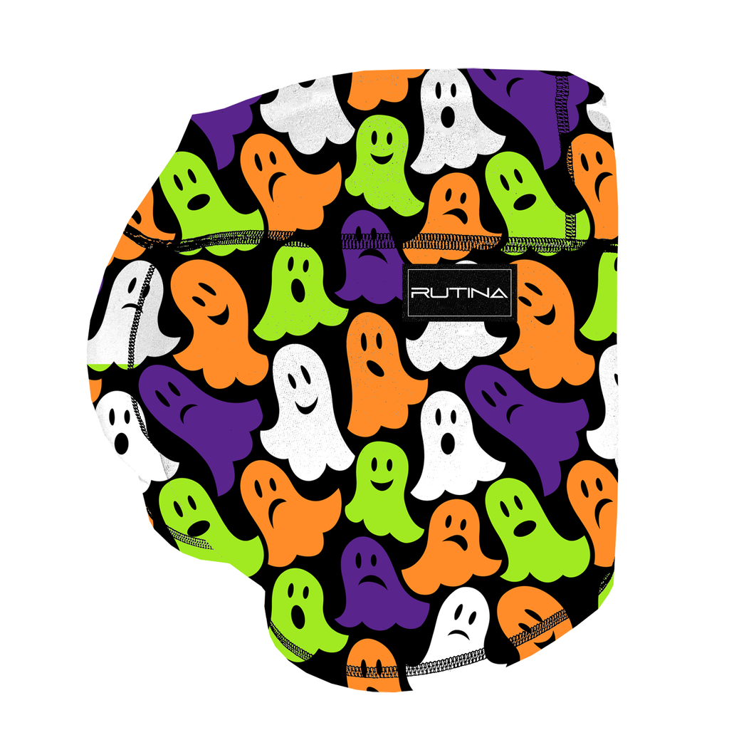 Performance Booty Shorts - Spooky Ghosts