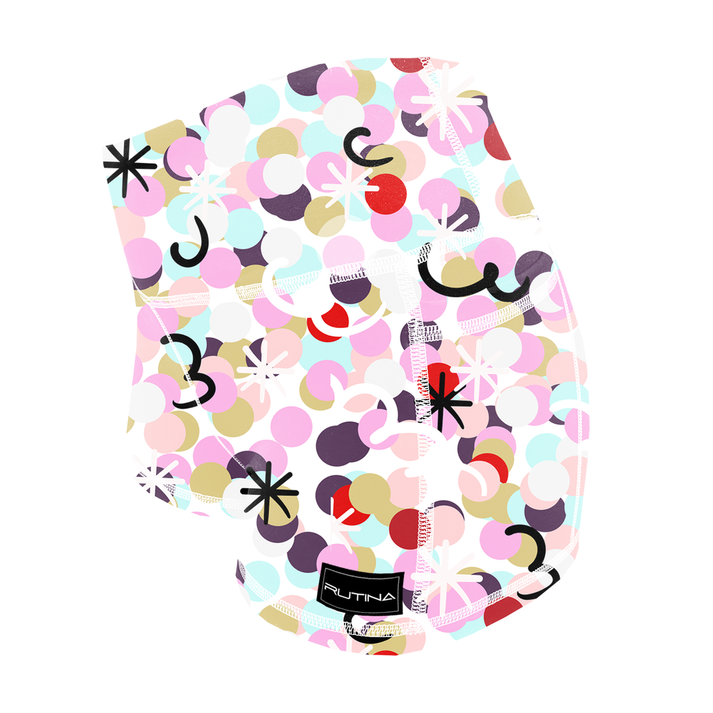 Performance Booty Shorts - Sprinkle Burst