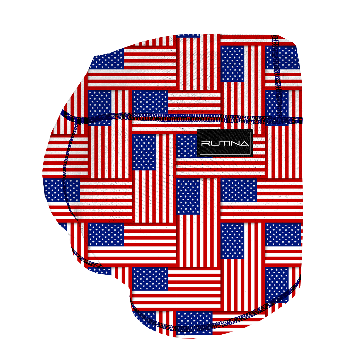 Performance Booty Shorts  - Staggering Flags Main image