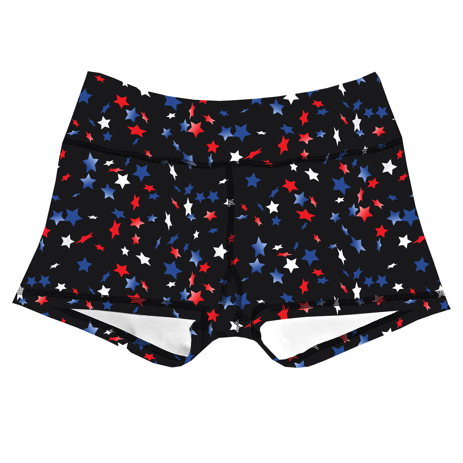 Performance Booty Shorts  - Star Confetti