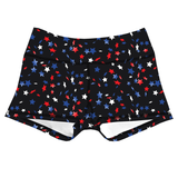 Performance Booty Shorts  - Star Confetti