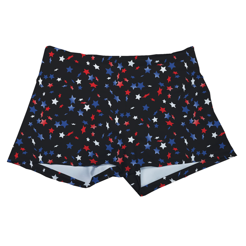 Performance Booty Shorts  - Star Confetti