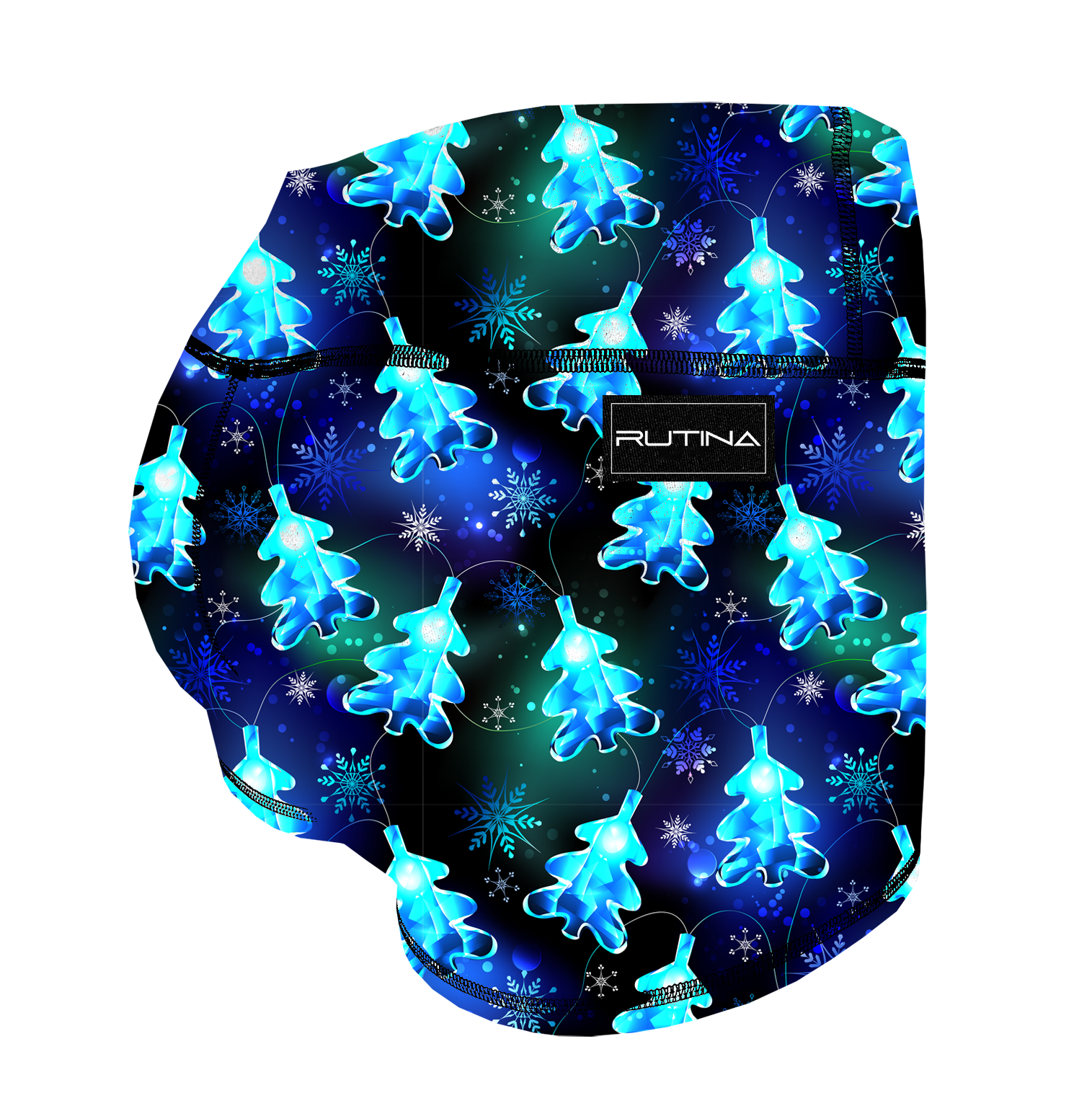 Performance Booty Shorts - Starry Night Trees Main image