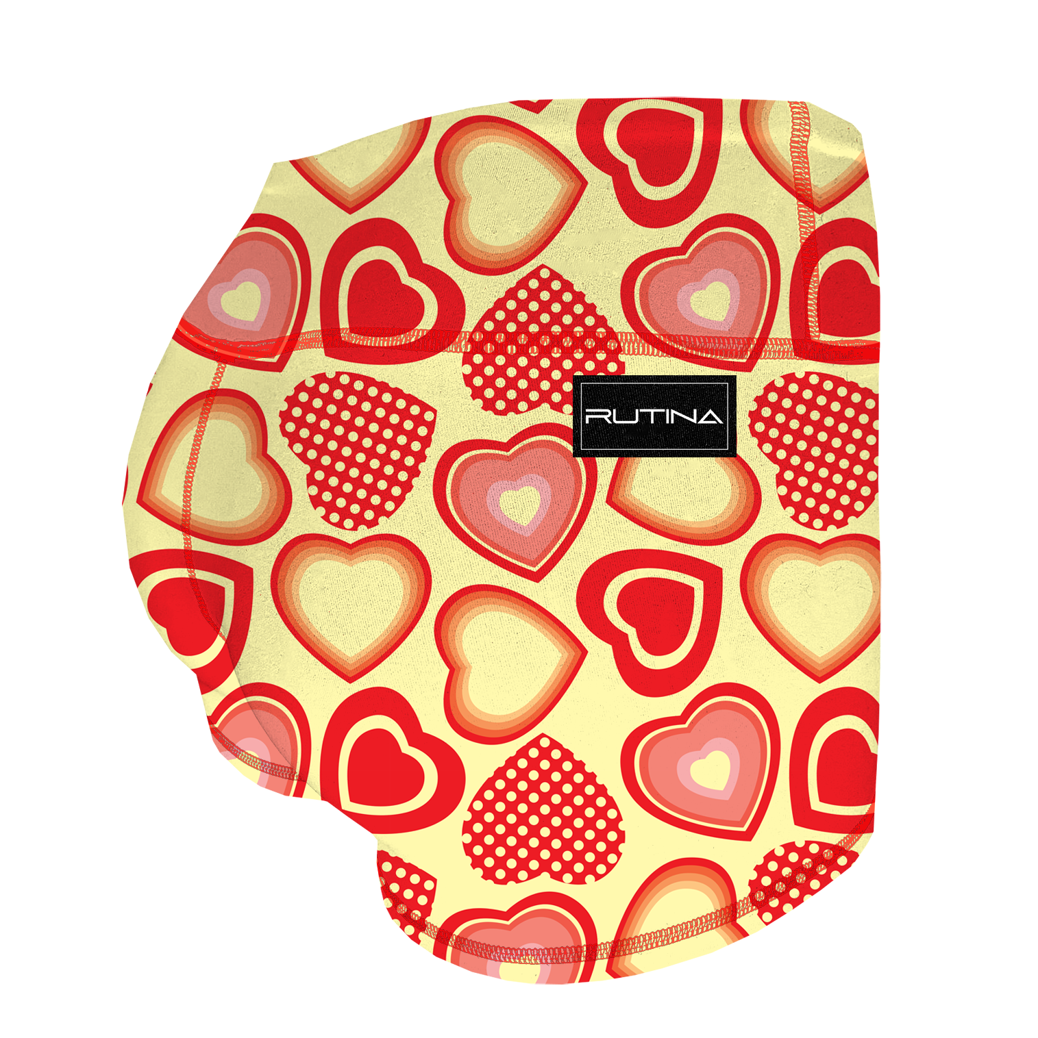 Performance Booty Shorts - Strawberry & Cream Main image