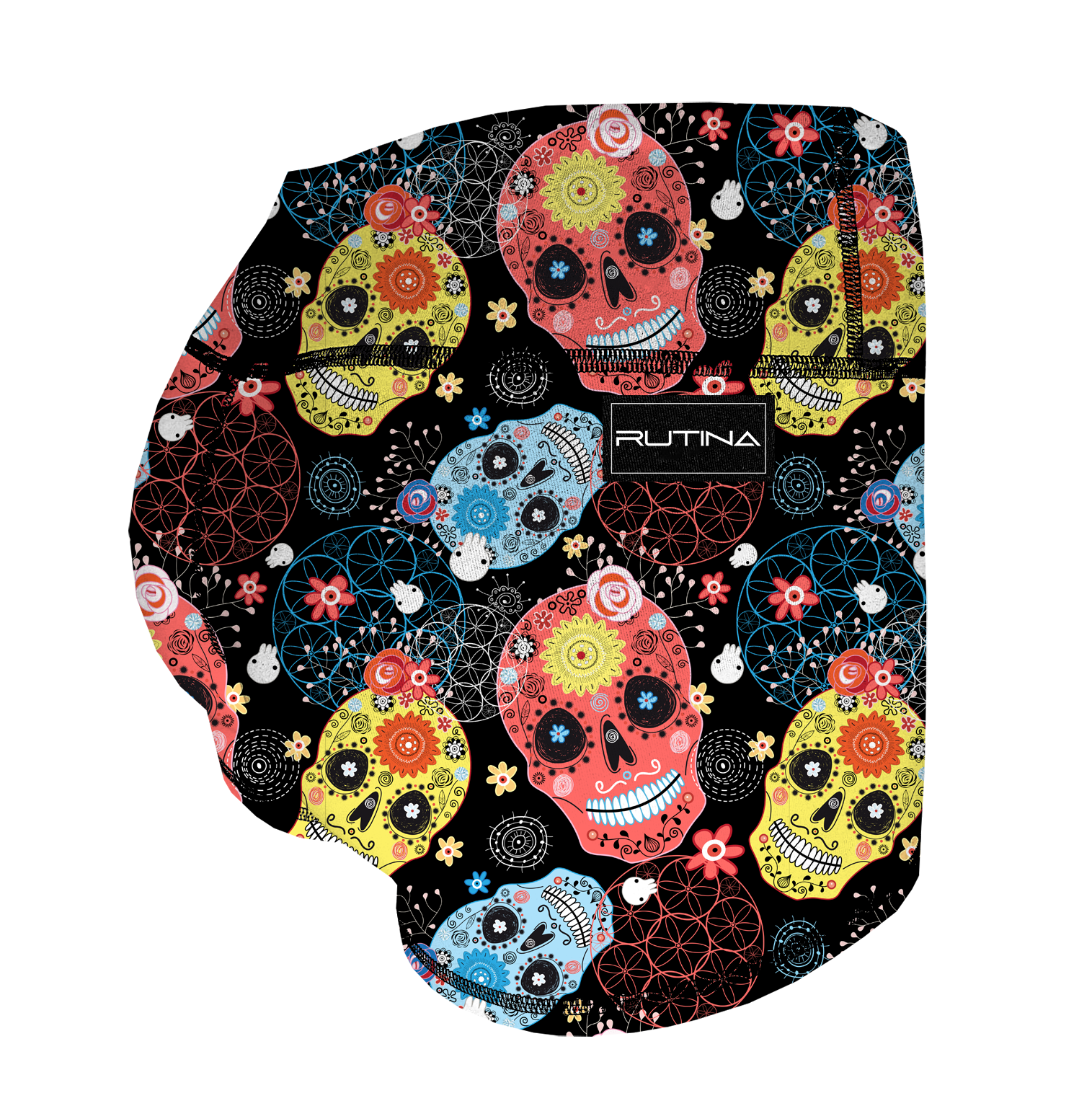 Performance Booty Shorts - Sugar Skulls Main image