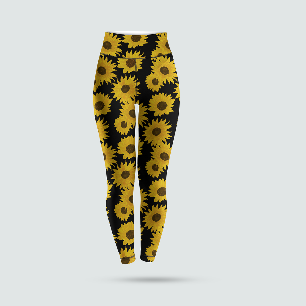 Women's Leggings - Sunflowers