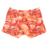 Performance Booty Shorts  - Sunset Swirl