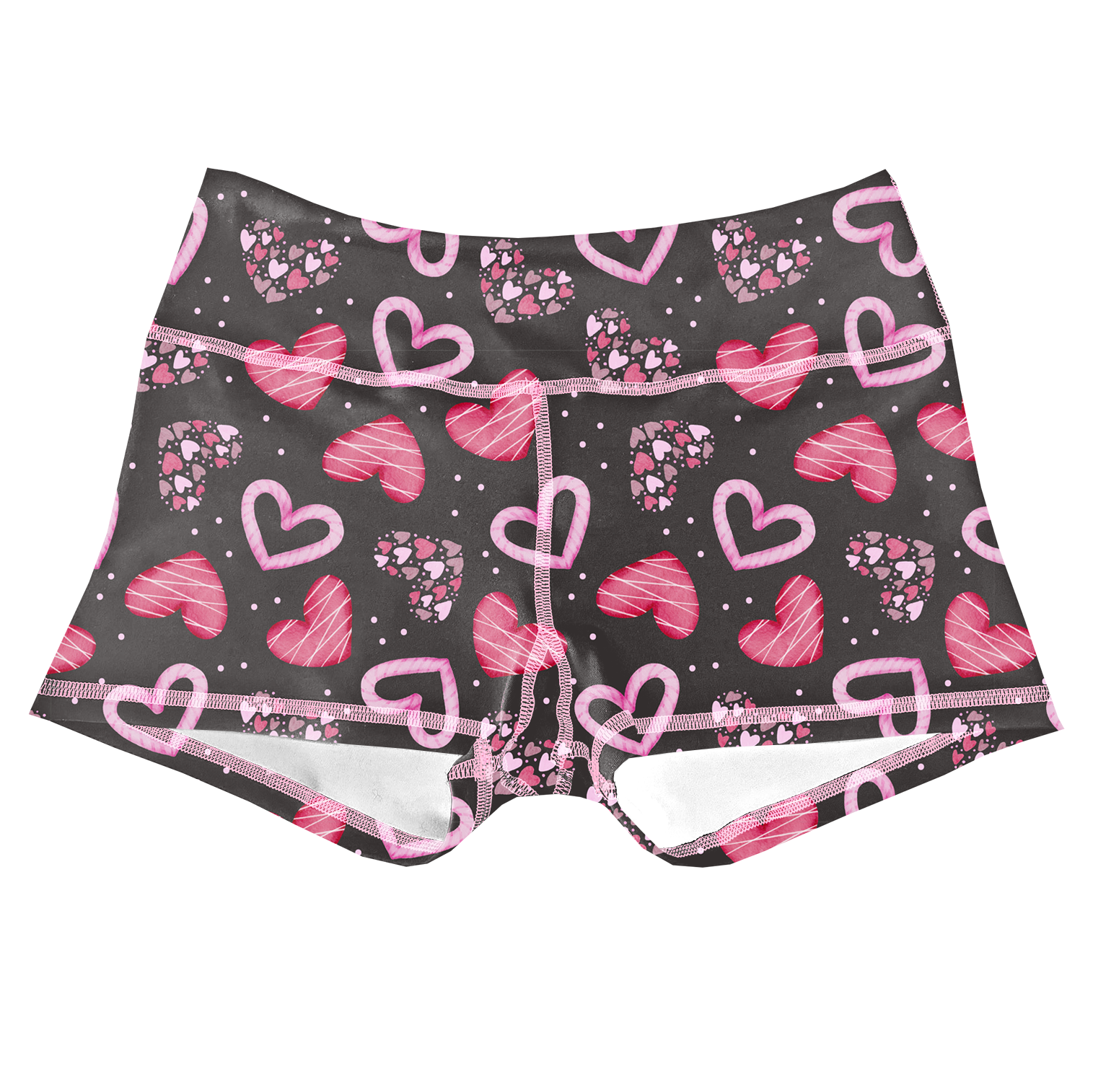 Performance Booty Shorts - Sweet Like Chocolate Secondary image