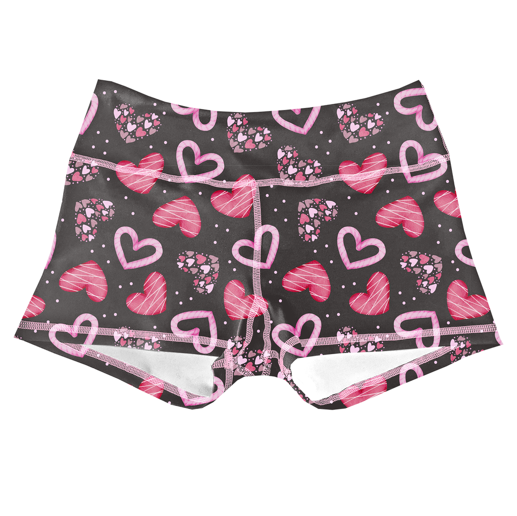 Performance Booty Shorts - Sweet Like Chocolate