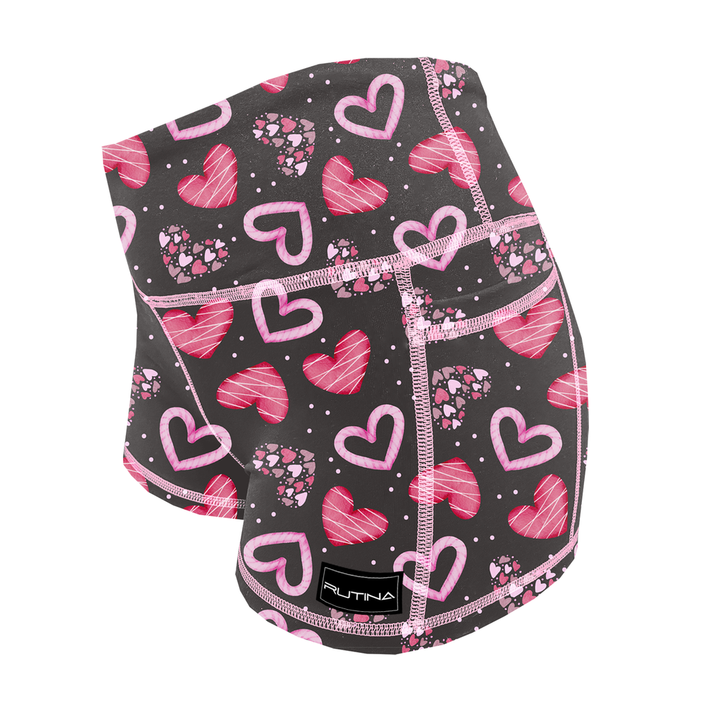 Performance Booty Shorts - Sweet Like Chocolate