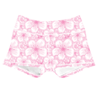 Performance Booty Shorts - Sweet Petals