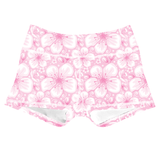 Performance Booty Shorts - Sweet Petals