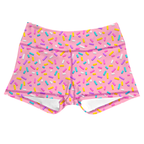 Performance Booty Shorts  - Sweet Sprinkles