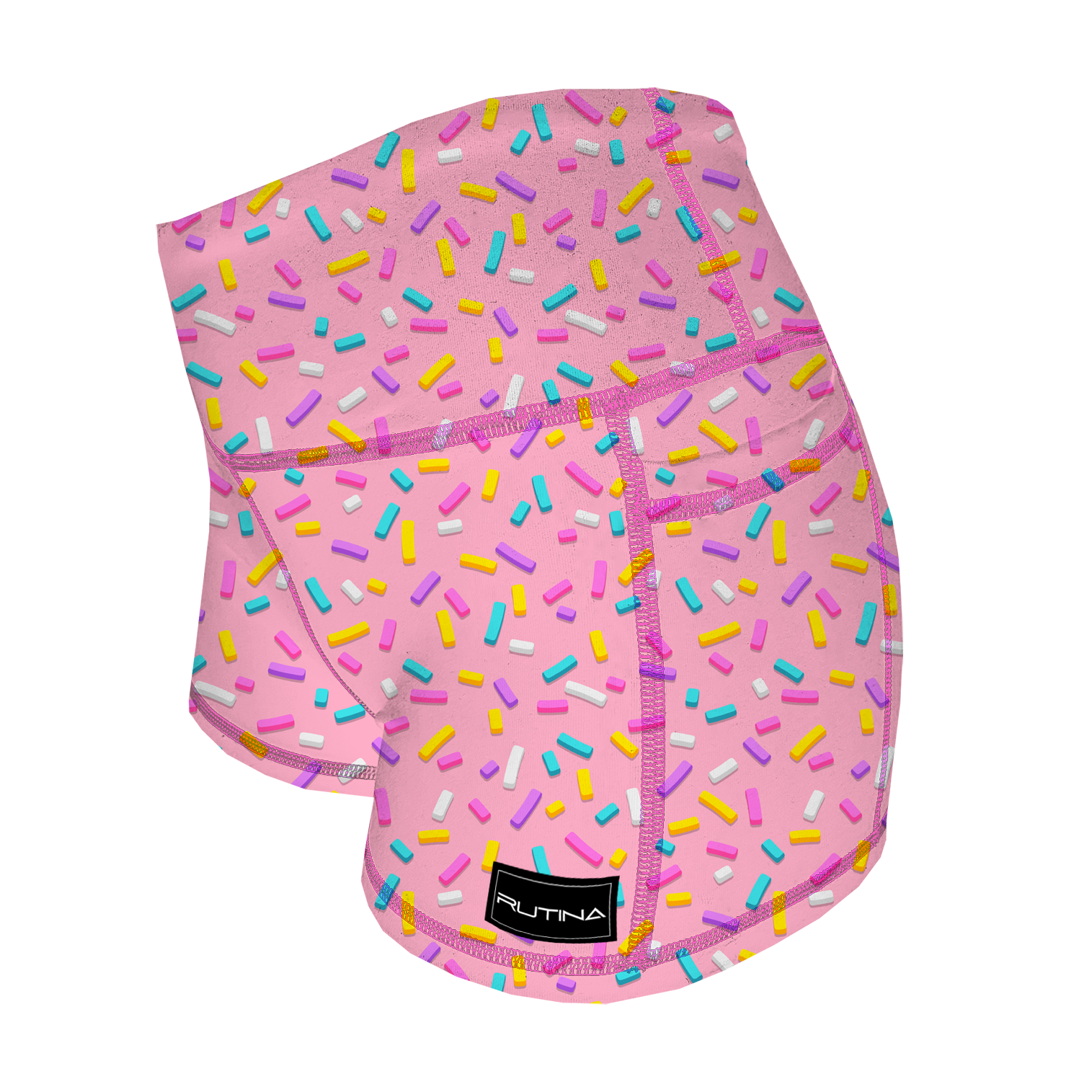 Performance Booty Shorts  - Sweet Sprinkles