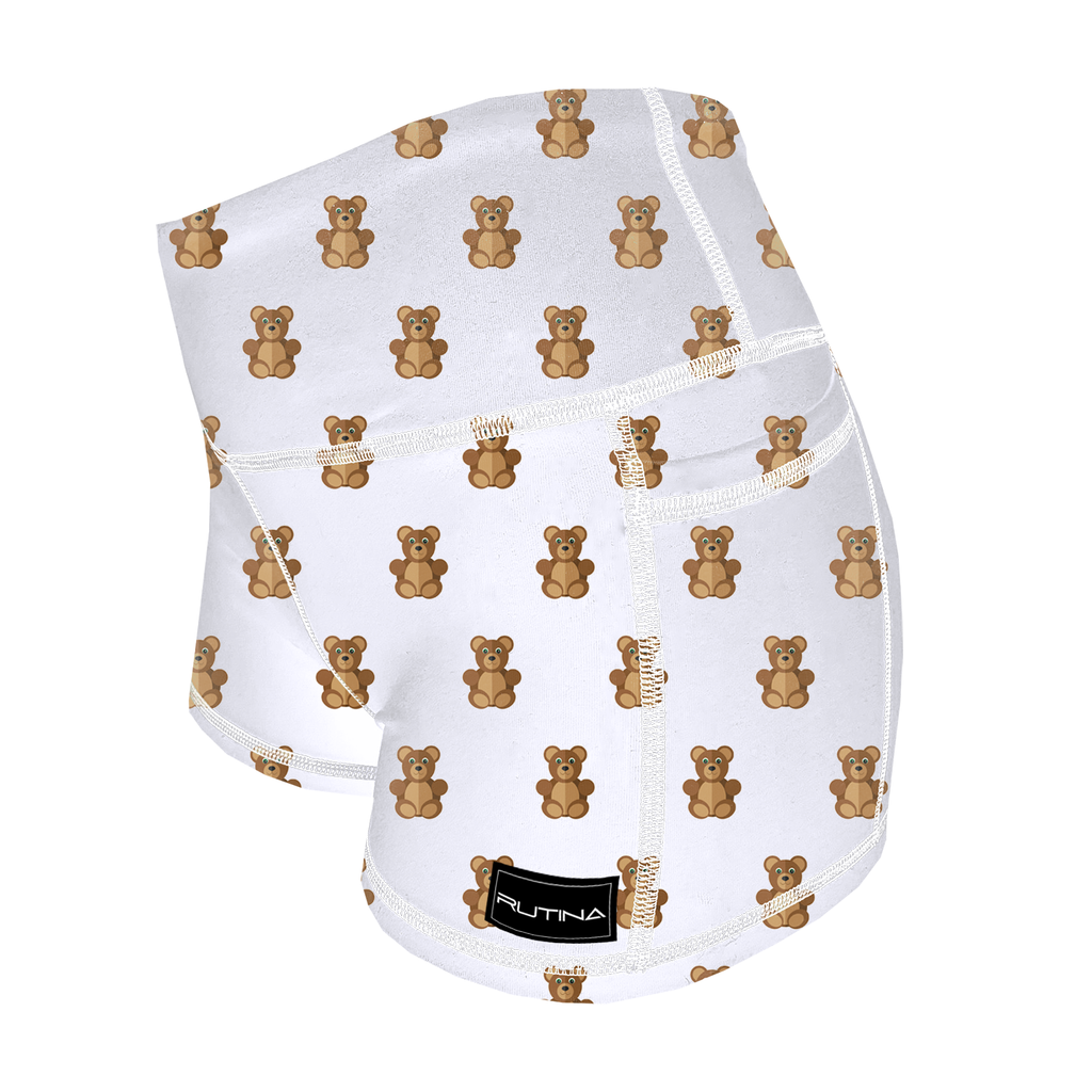 Performance Booty Shorts  - Teddy Bears
