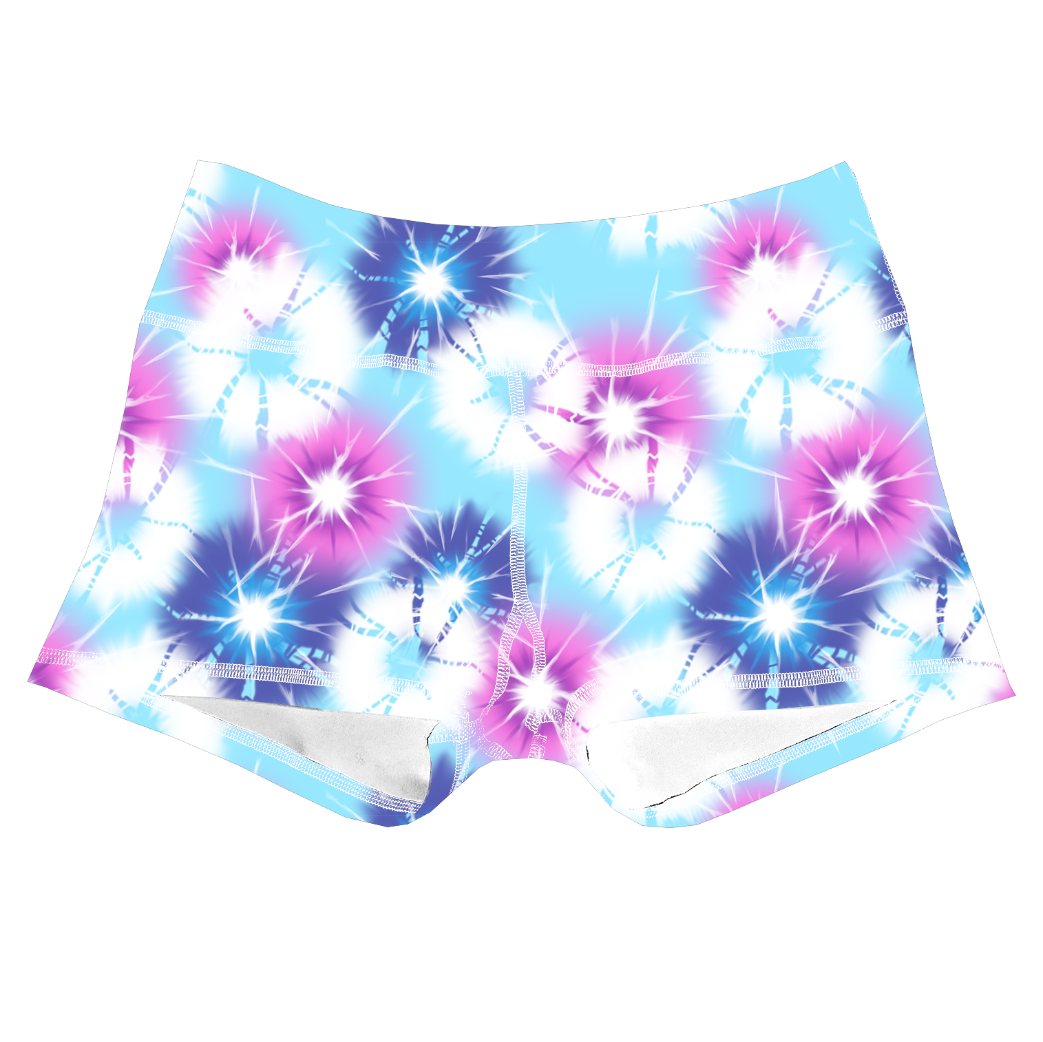 Performance Booty Shorts - Tie Dye